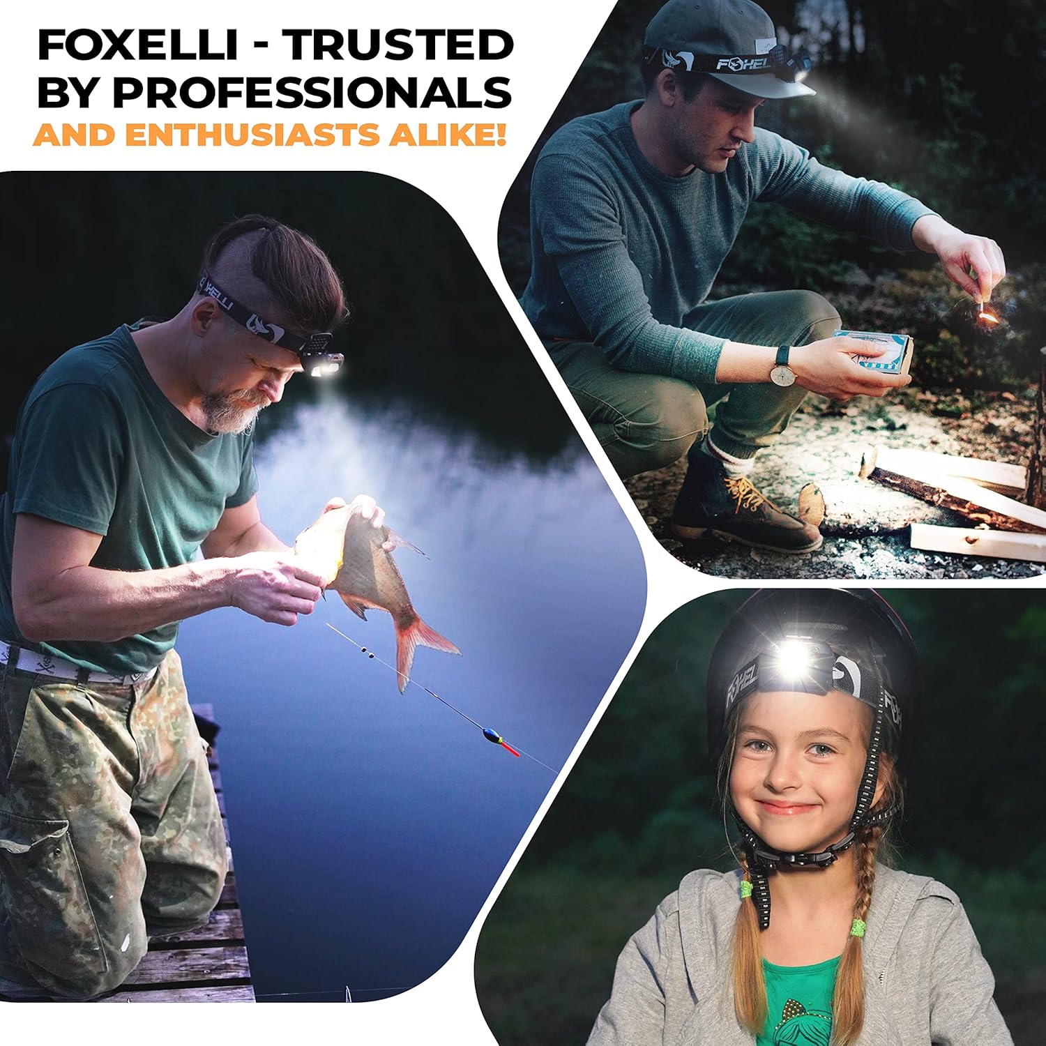 Bright Reliable Rechargeable LED Headlamp for Your Adventure