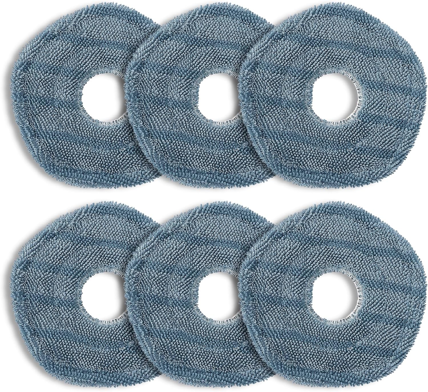 6-Piece Upvote Mop Pads for X10 Pro Omni Robot Vacuum