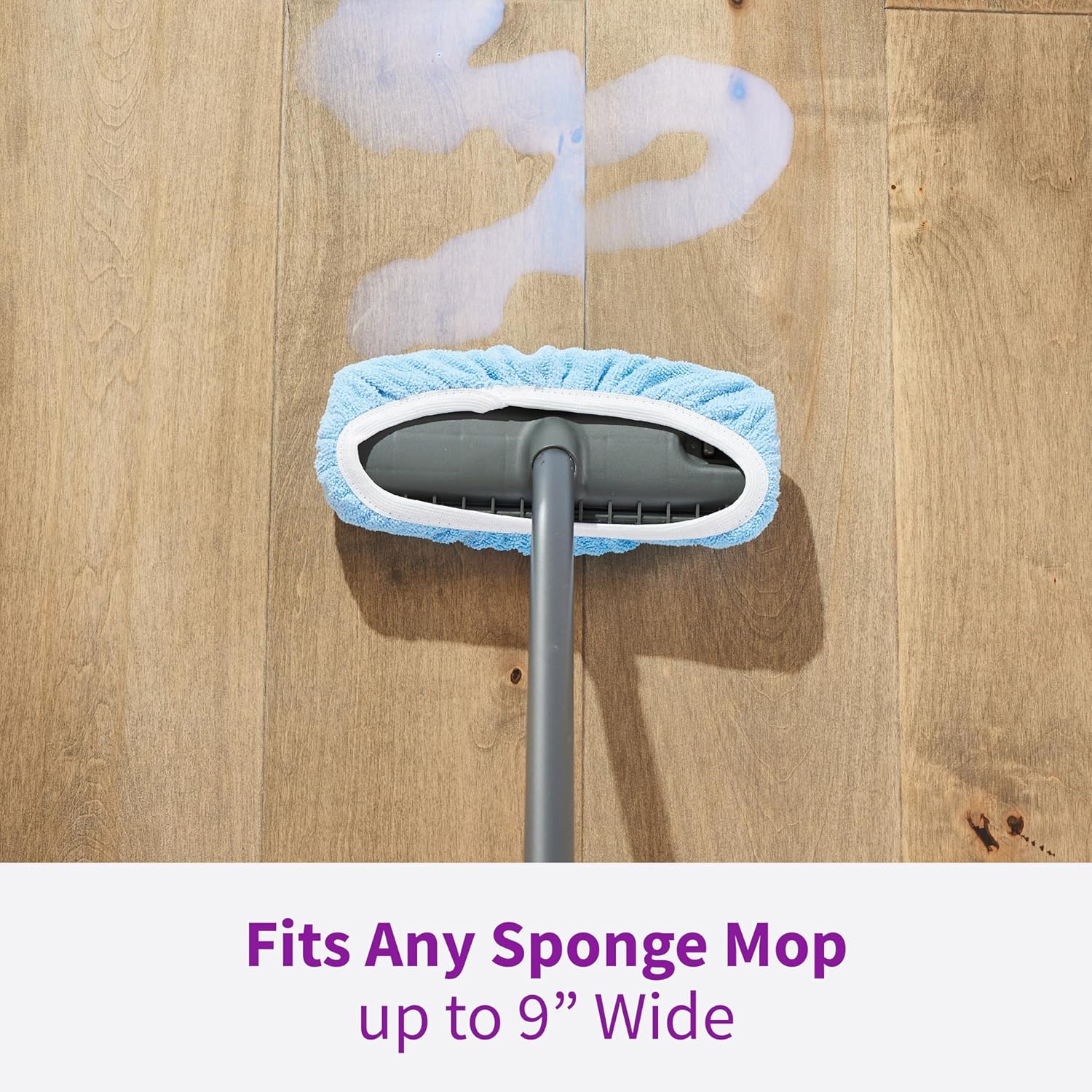 Rejuvenate Microfiber Bonnet Applicator for 9 Sponge Mop Washable Reusable - Blue
