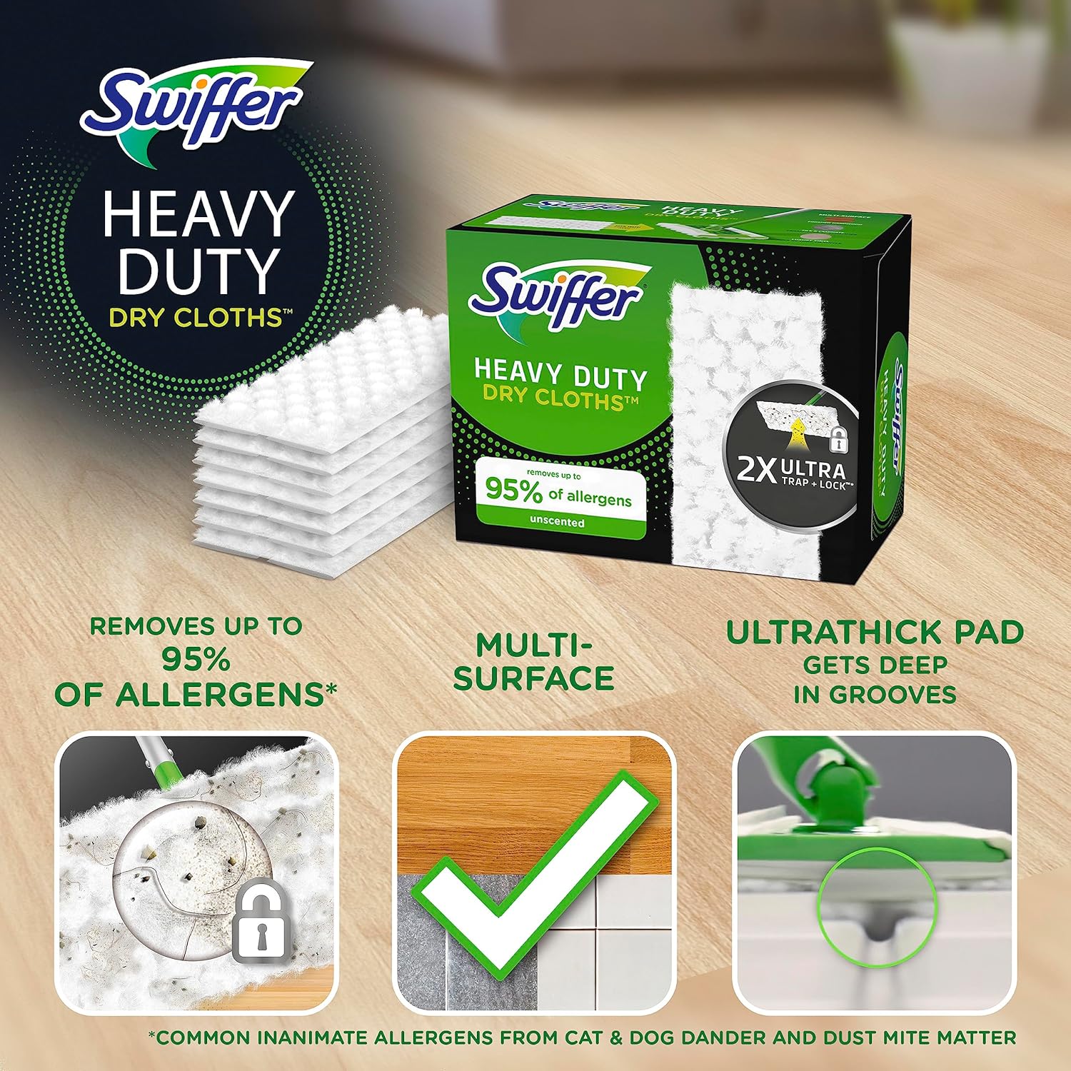 Effortless Floor Mopping with Swiffer