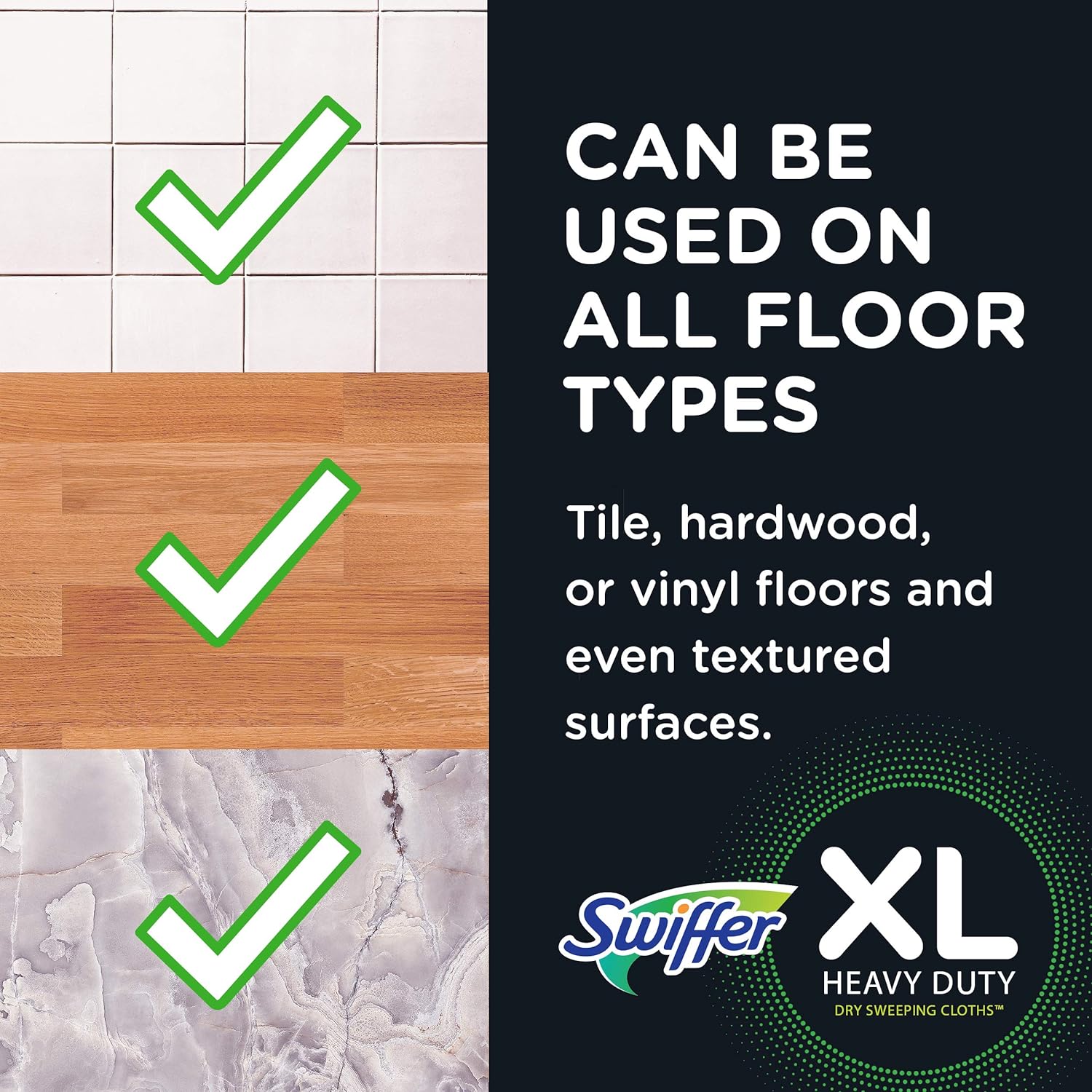 Swiffer XL Heavy Duty Dry Sweeping Cloths