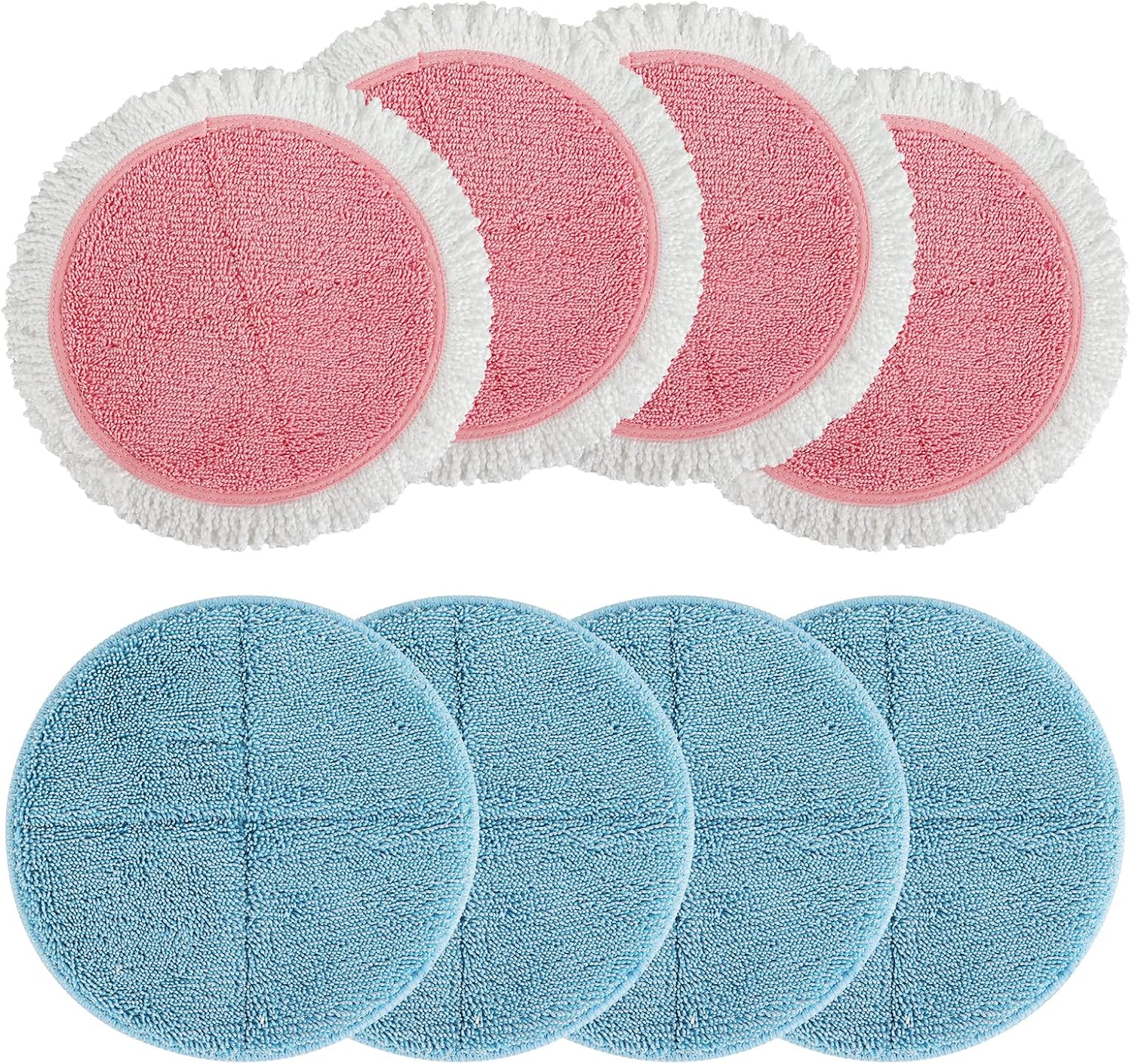 BeiLan Electric Mop Pads 8 Pack Replacement 728 Inch