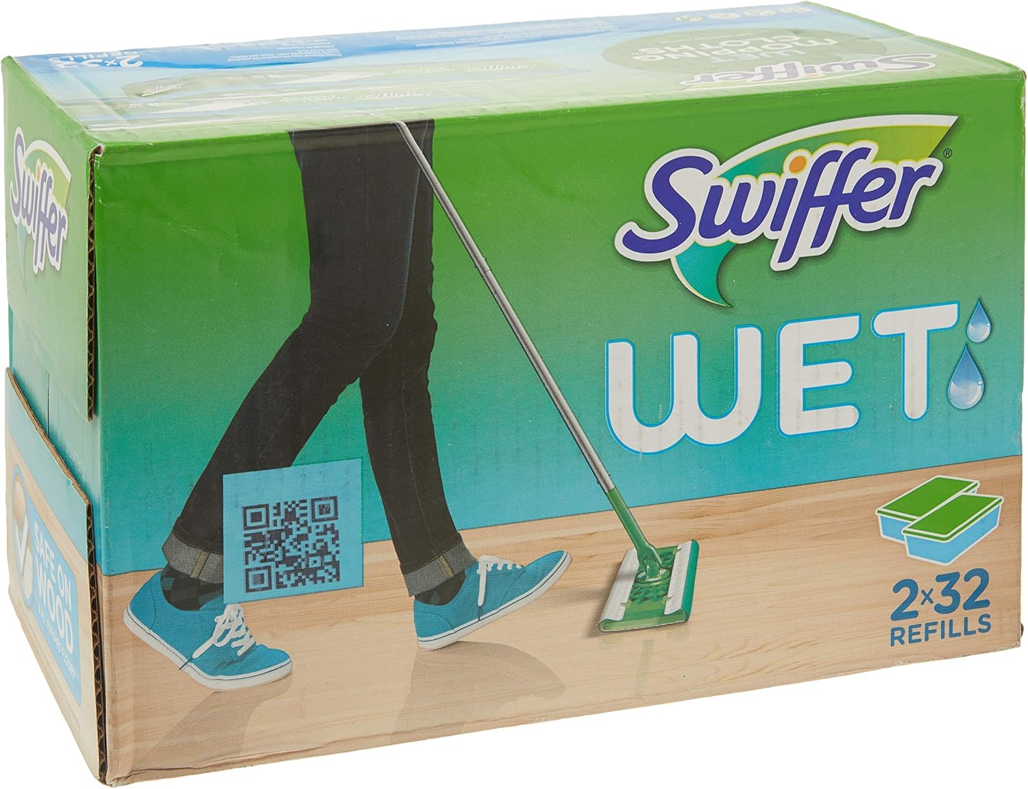 Swiffer Sweeper Wet Mopping Cloth - 32-Count