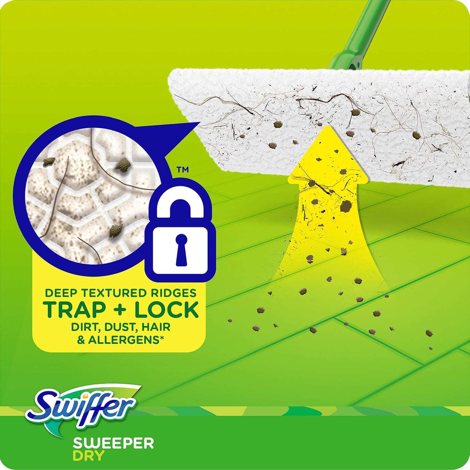 Swiffer Dry Sweeper 12-Piece Set for Daily Use on All Surfaces