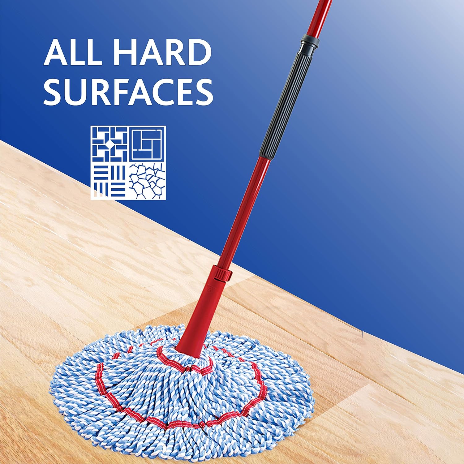 O-Cedar MicroTwist Microfiber Twist Mop Refill Surface Cleaner