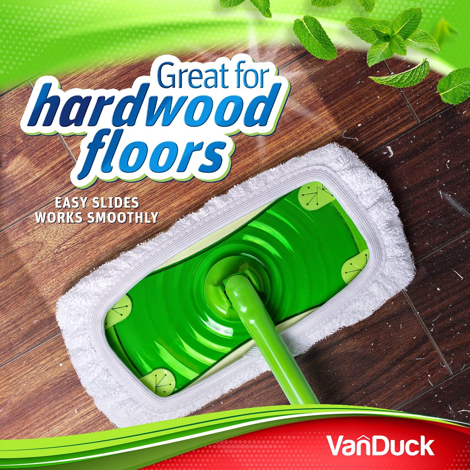 Reusable 100 Cotton Mop Pads VanDuck